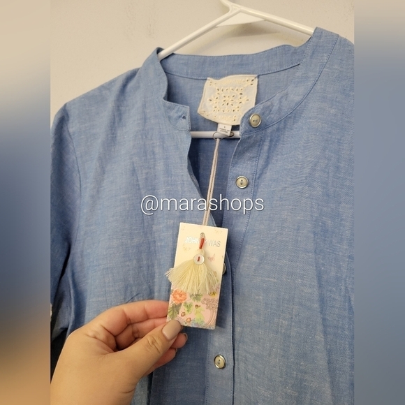 Johnny Was Laguna Pieced Mini Dress - Picture 5 of 9